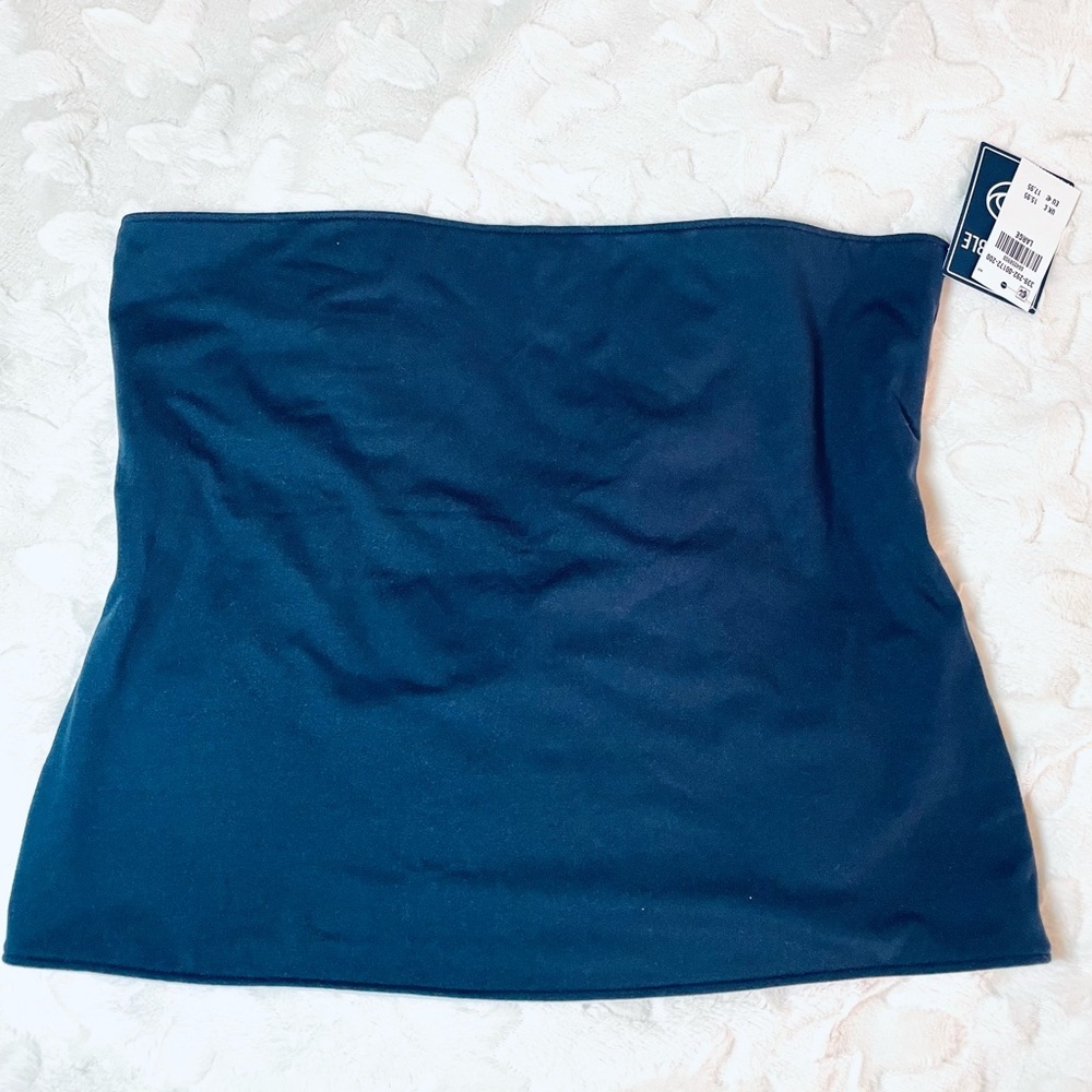 ✨💙 NWT: Women’s Taylor Seamless Reversible Tube Top – Navy Blue (Size L) 💙✨ - Picture 7 of 10